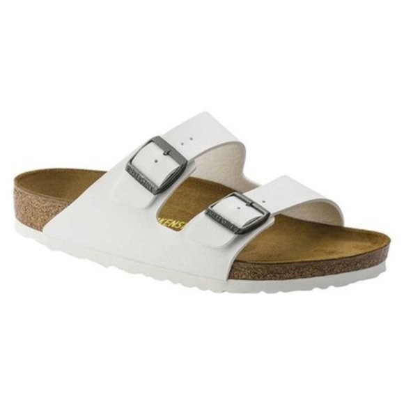 Birkenstock Shoes - Birkenstock Arizona White